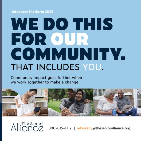 We do this for our community. That includes you. Cover image for their Advocacy efforts.