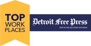 Top Work Places Logo from Detroit Free Press (Part of USA Today)
