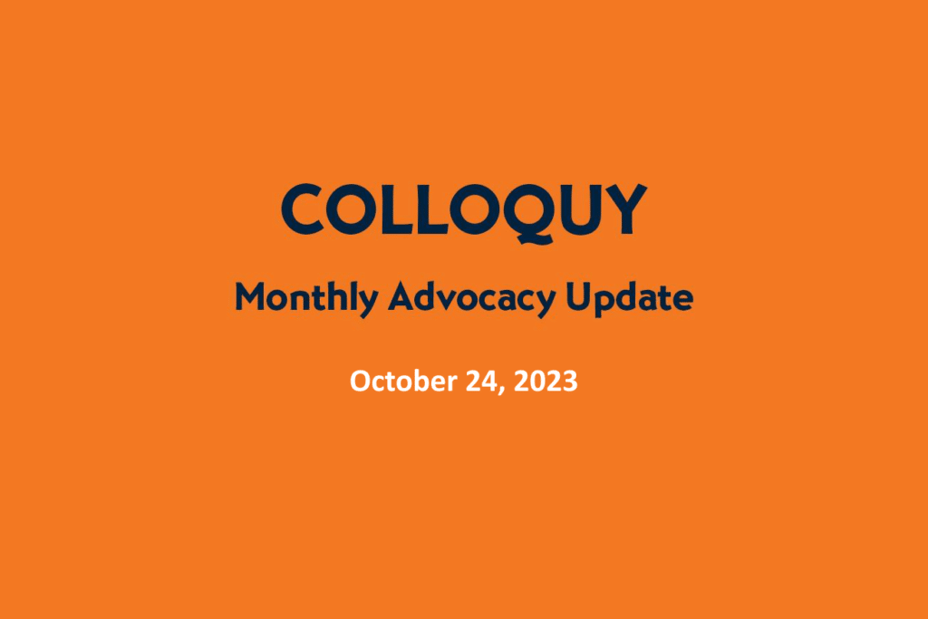 Colloquy cover October 2023