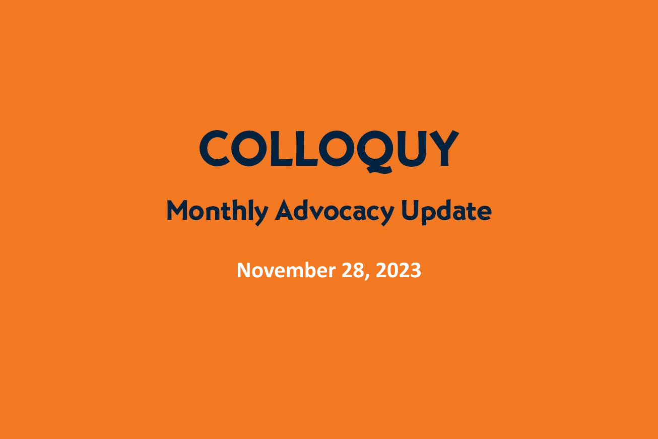 Colloquy cover November 2023