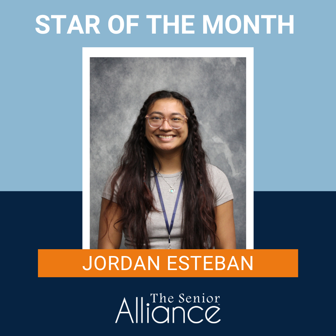 Starr of the month: Jordan Esteban The Senior Alliance