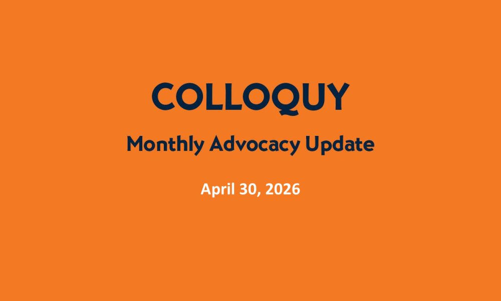 April 2026 Advocacy