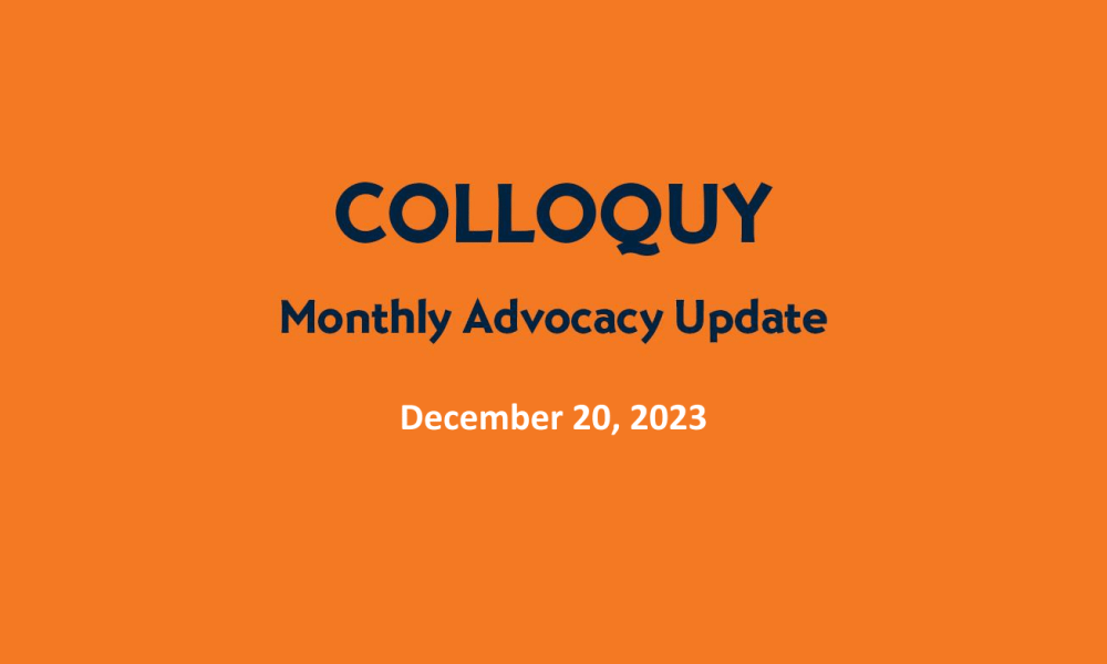 Colloquy cover December 2023